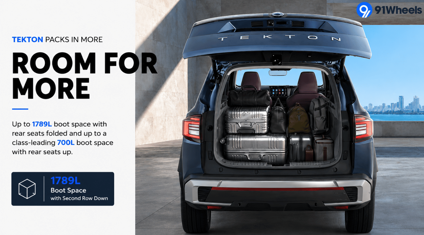 Nissan Tekton. Powered Tailgate
